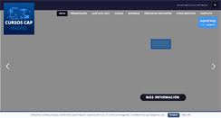 Desktop Screenshot of cursoscapmadrid.com
